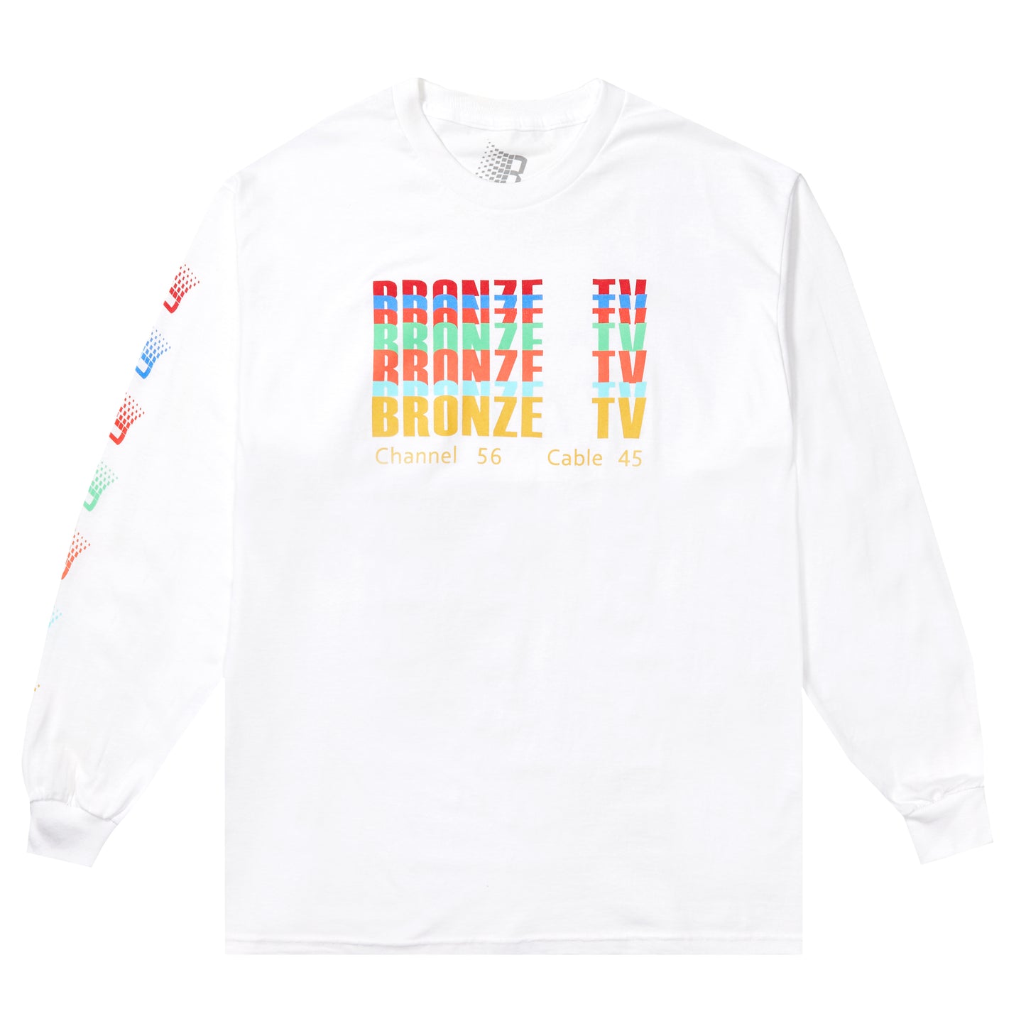Bronze TV Longsleeve White