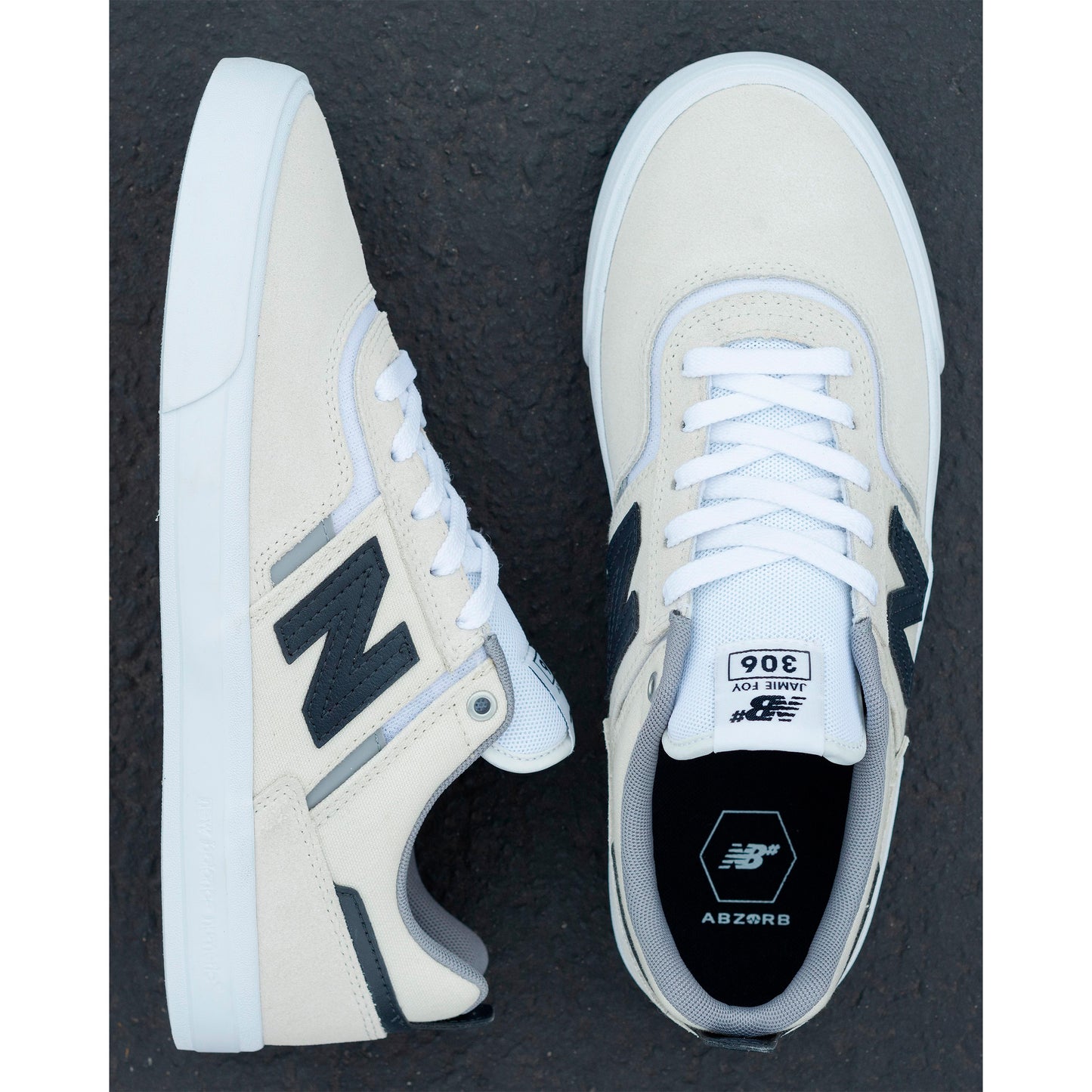 New Balance Numeric Jamie Foy 306 White