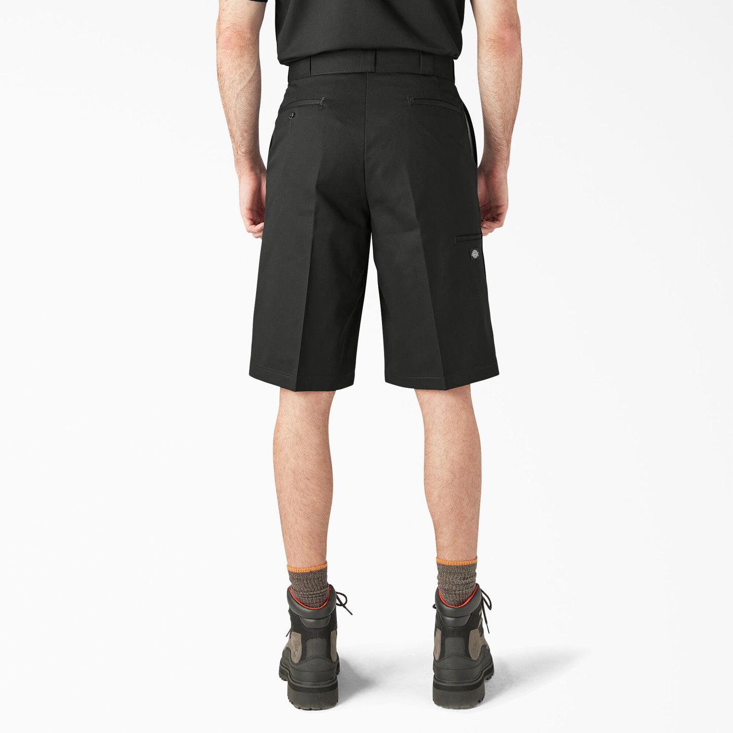 Dickies Loose Fit Flat Front Work Shorts, 13" Black