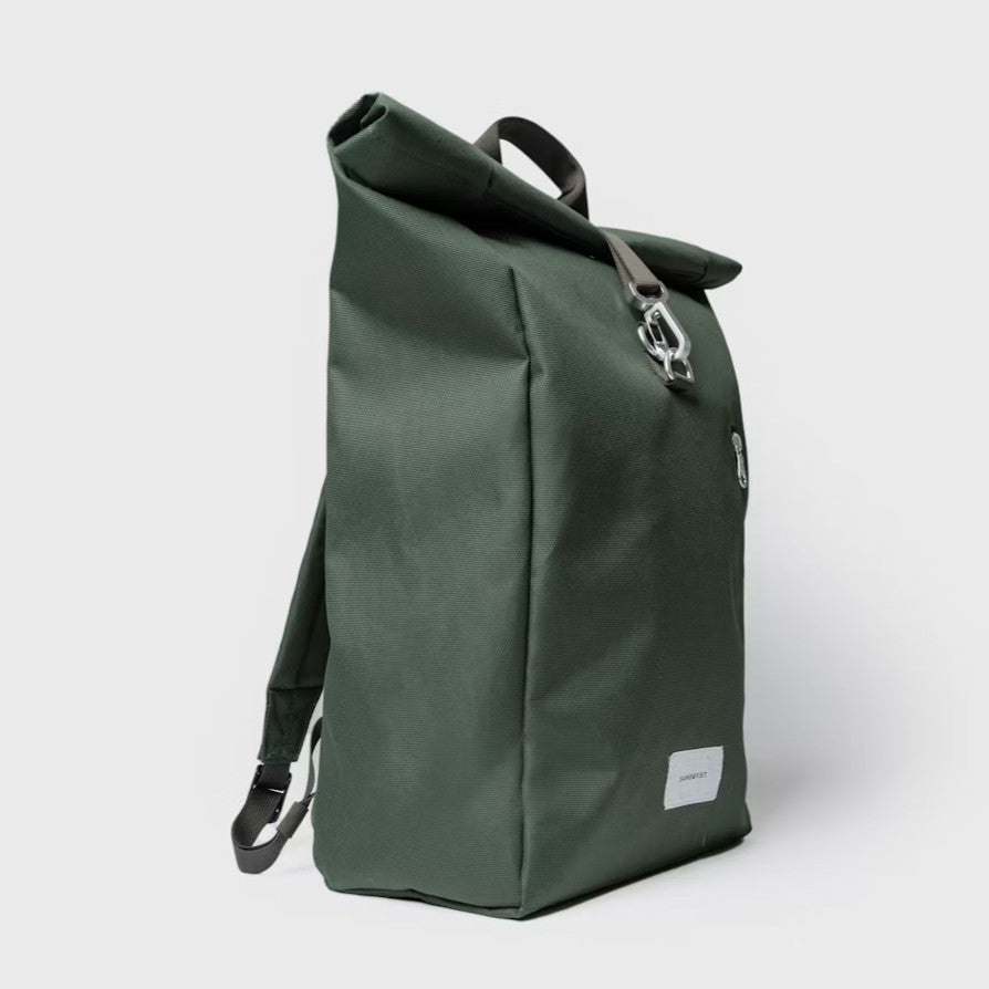 Sandqvist GROUND Rolltop Backpack L Dawn Green