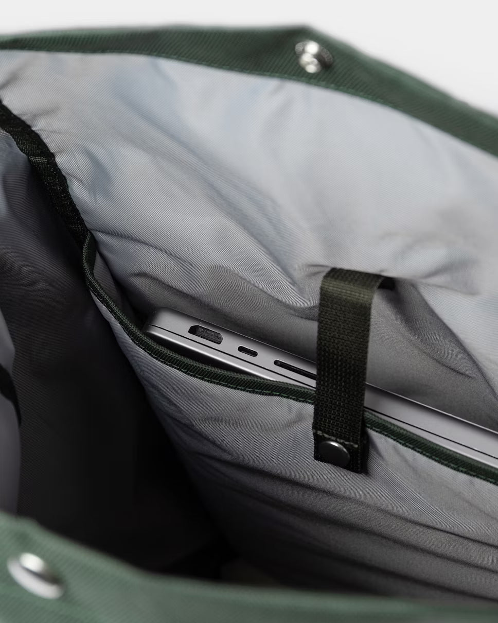 Sandqvist GROUND Rolltop Backpack L Dawn Green