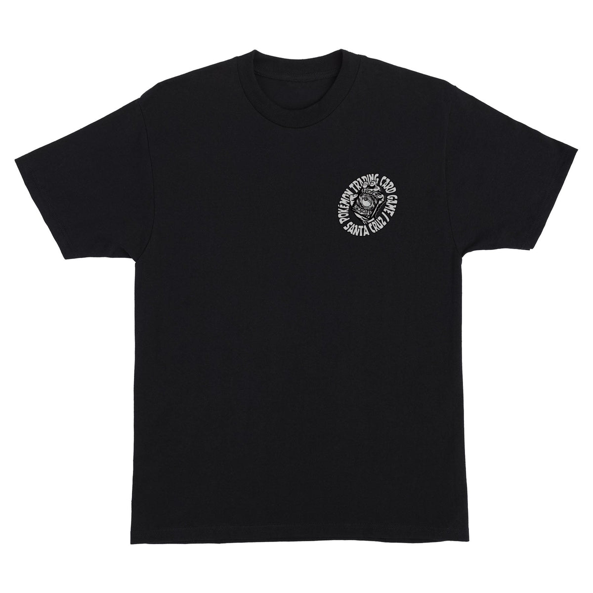 Santa Cruz x Pokemon TCG Hand T-Shirt Black
