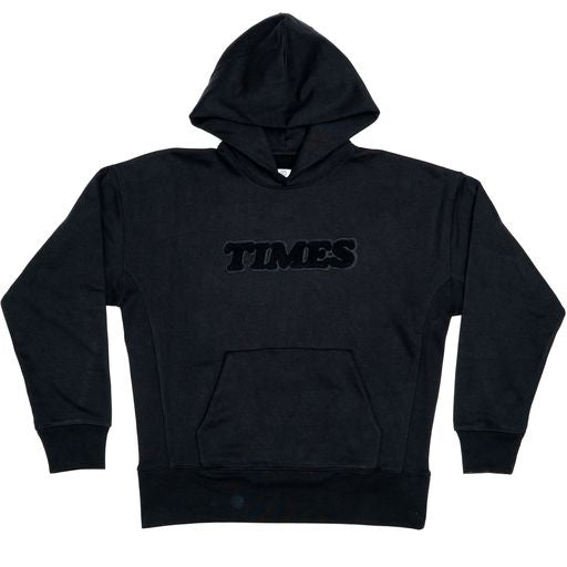 Times Furry Hoodie Black/Black