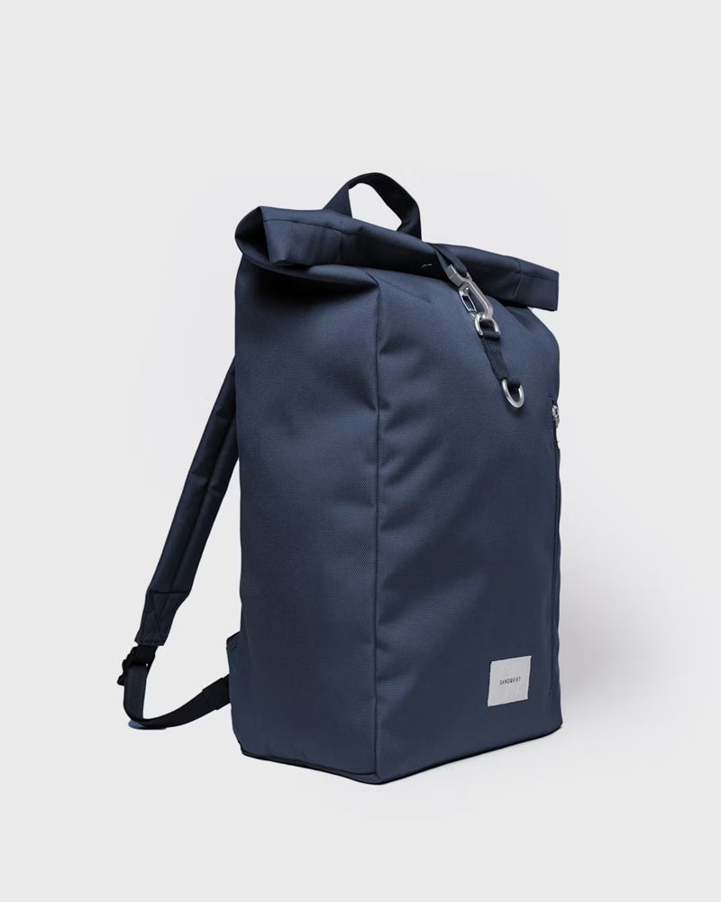 Sandqvist GROUND Rolltop Backpack L Navy