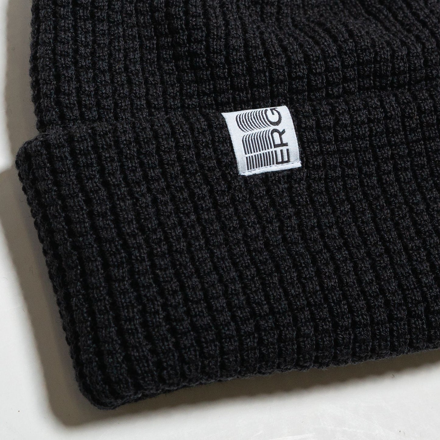 ERG Waffle Merino Beanie Black