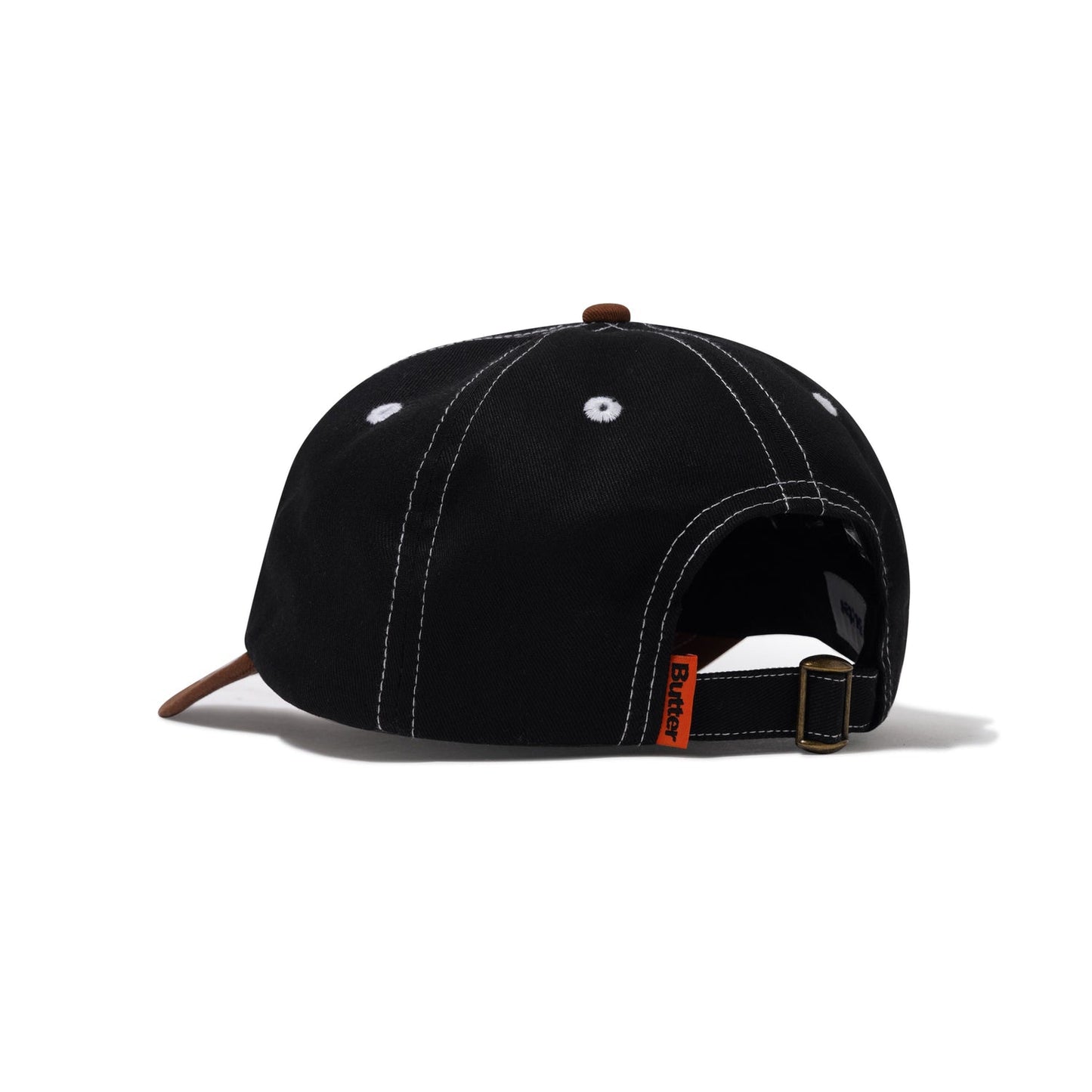 Butter Ace 6 Panel Cap Black / Brown