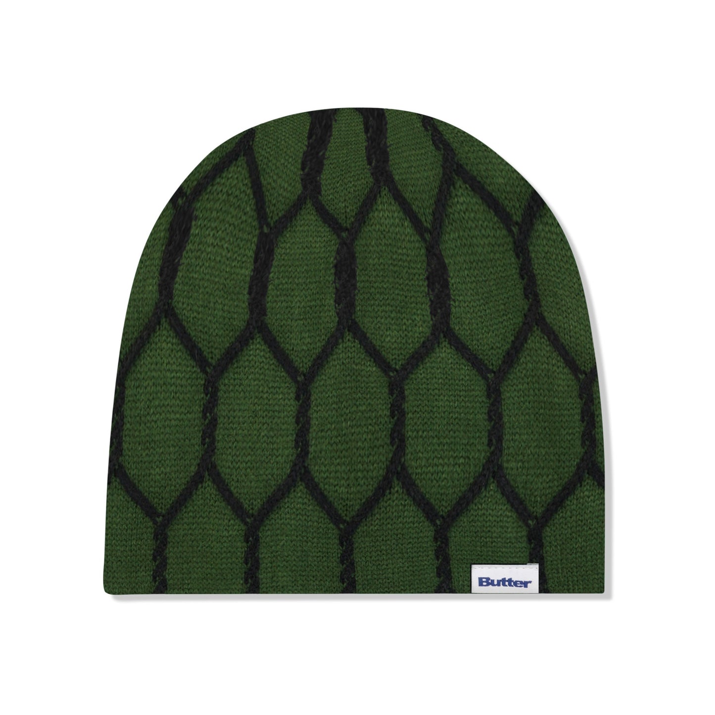 Butter Goods Chain Skull Beanie Forest