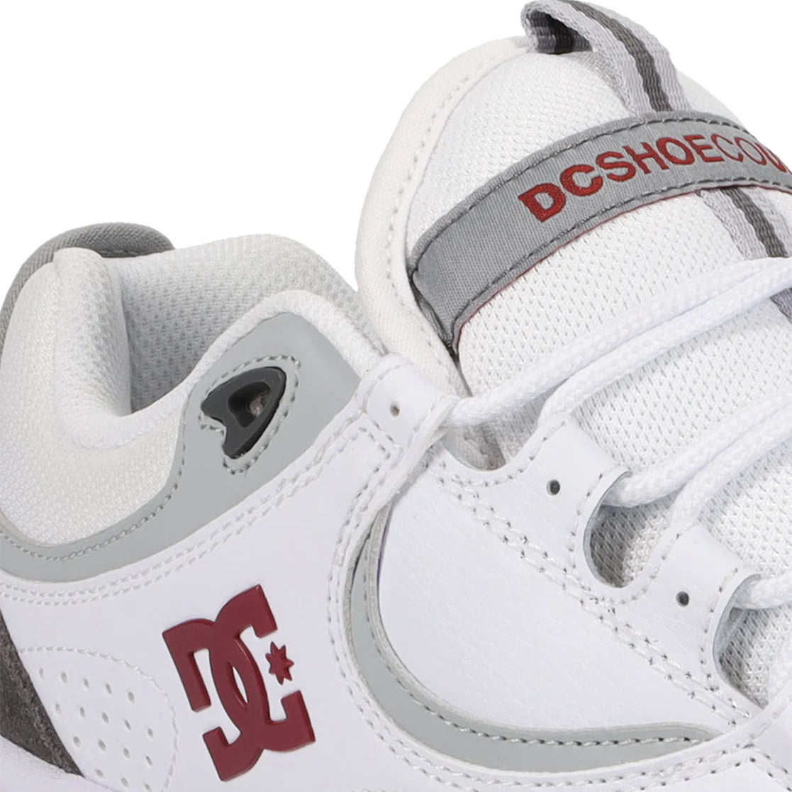 DC Kalynx Zero Shoes White/Red/Grey