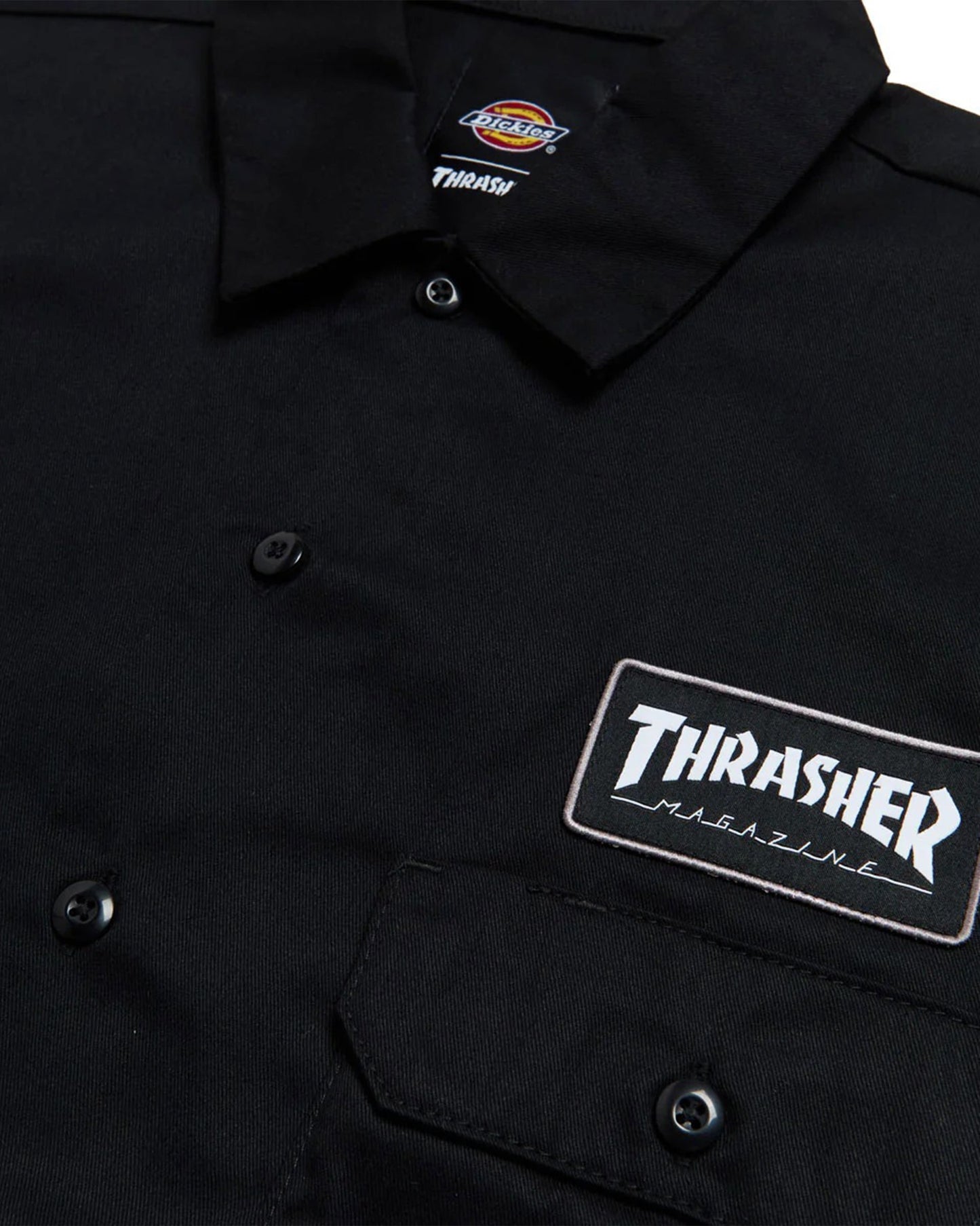 Dickies X Thrasher Work Shirt Black