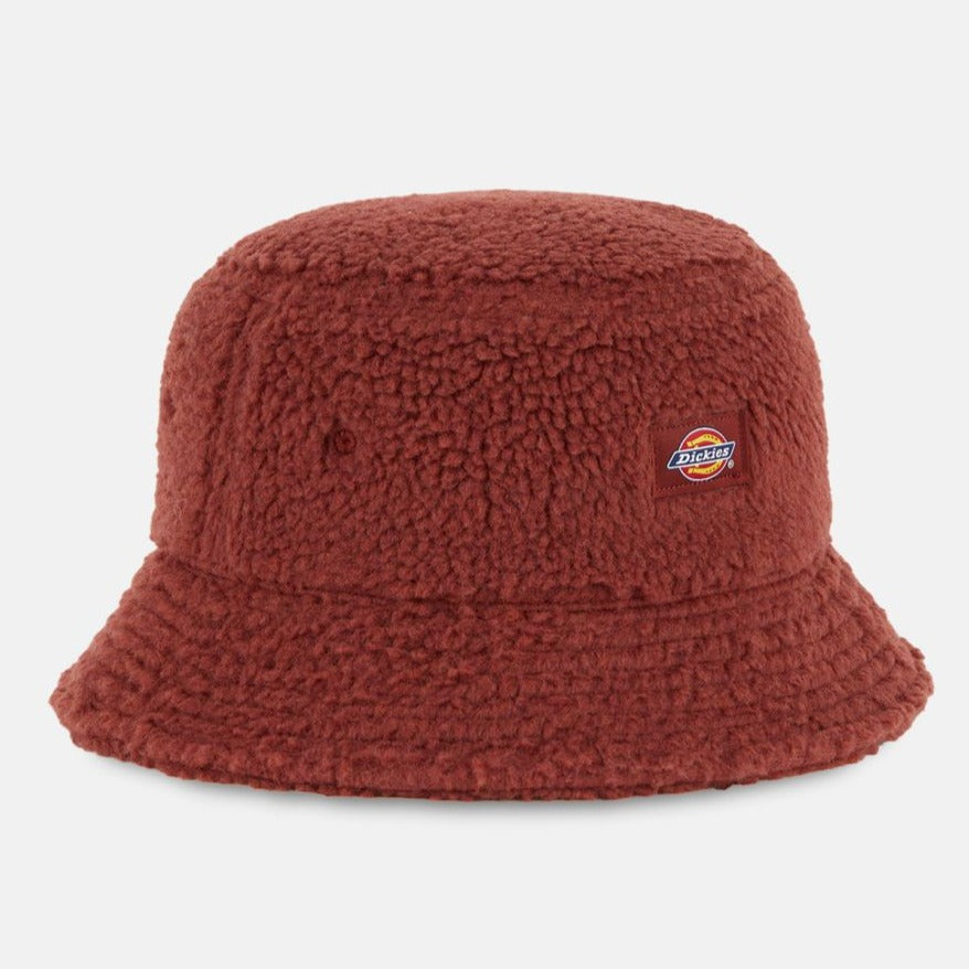 Dickies Red Chute Bucket Hat Fired Brick