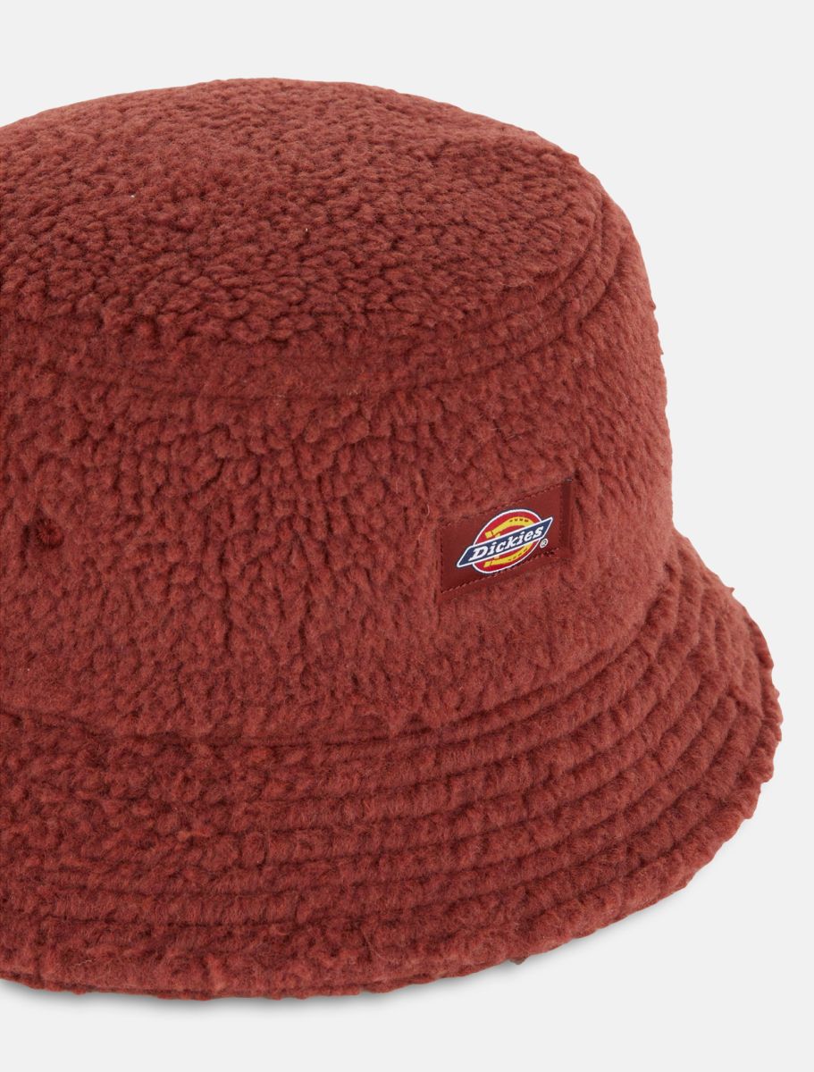 Dickies Red Chute Bucket Hat Fired Brick