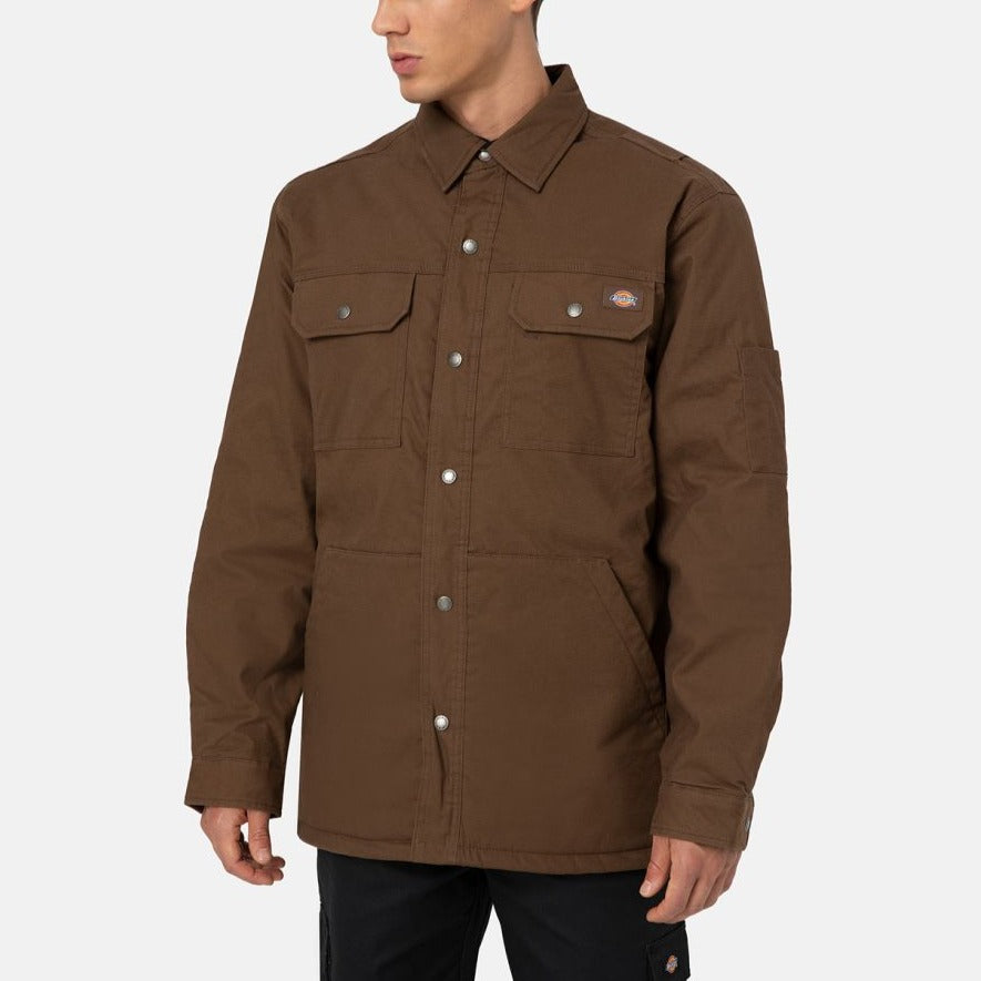 Dickies Flex Duck Shirt Jacket Timber