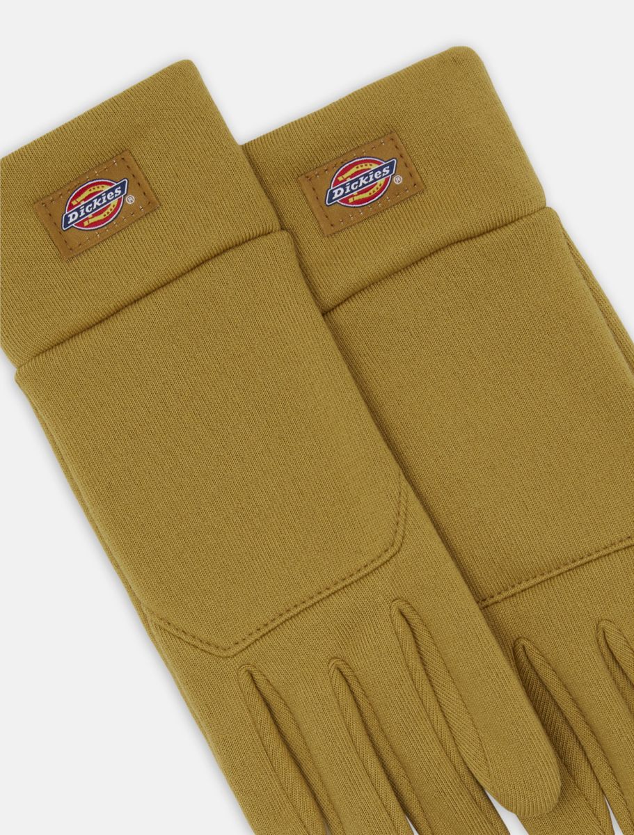 Dickies Oakport Touchscreen Gloves Dried Tobacco