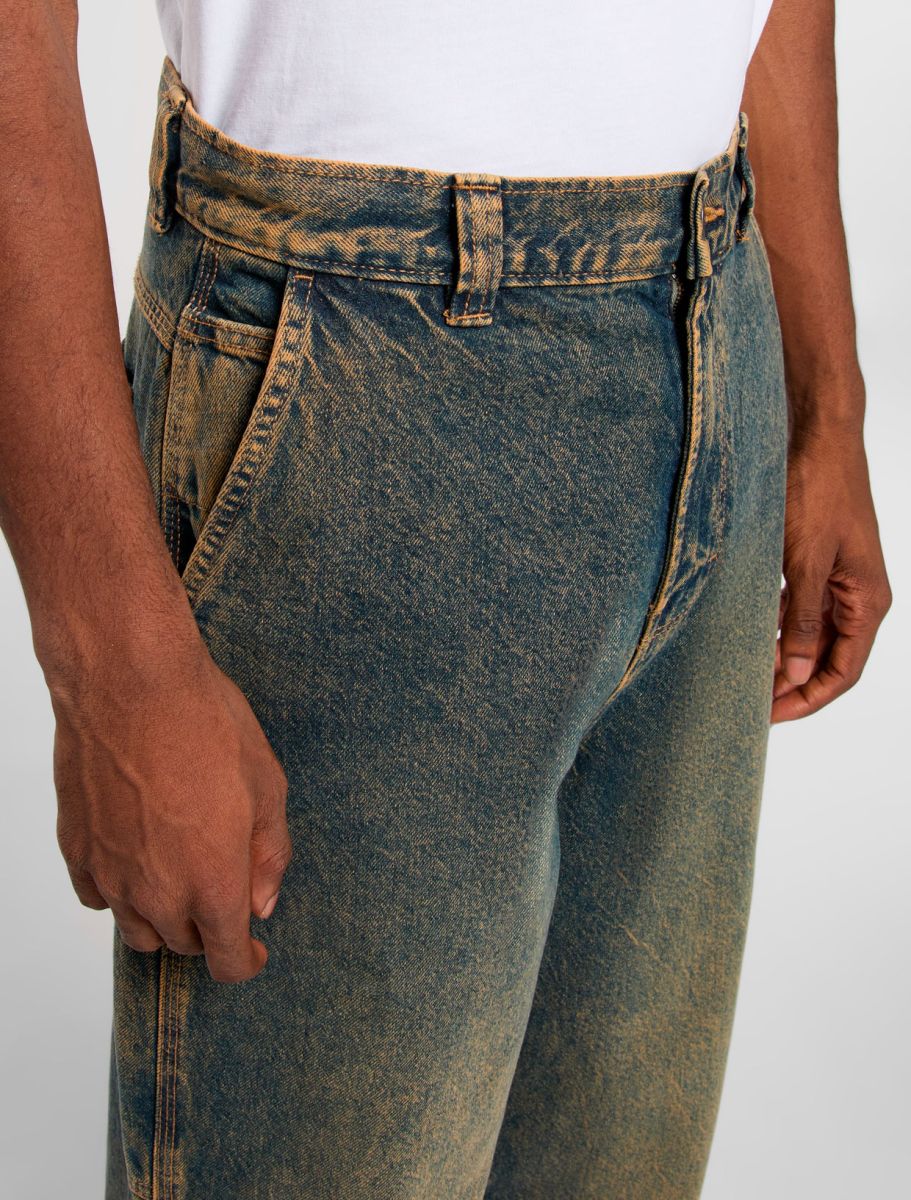 Dickies Madison Baggy Fit Denim Yellow