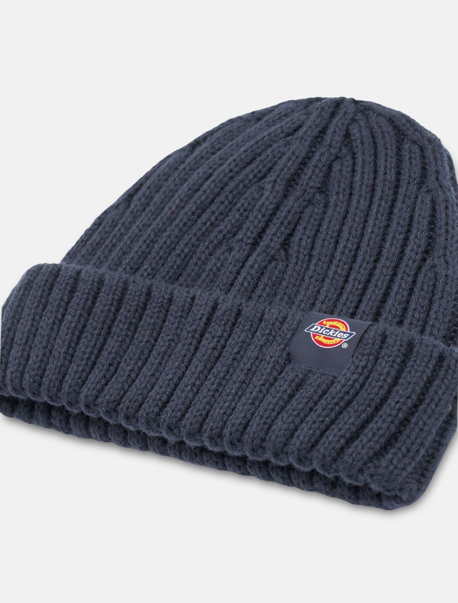 Dickies Garnett Fisherman Beanie Navy Blue