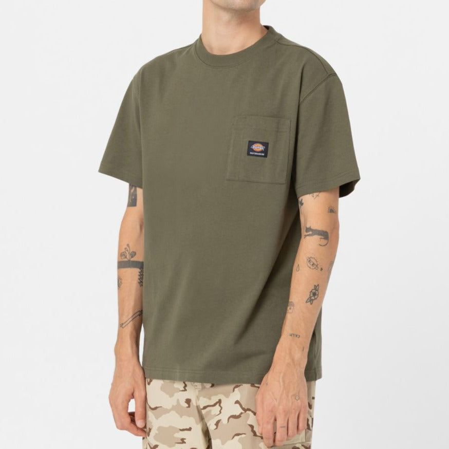 Dickies Mount Vista Pocket T-Shirt Dark Olive