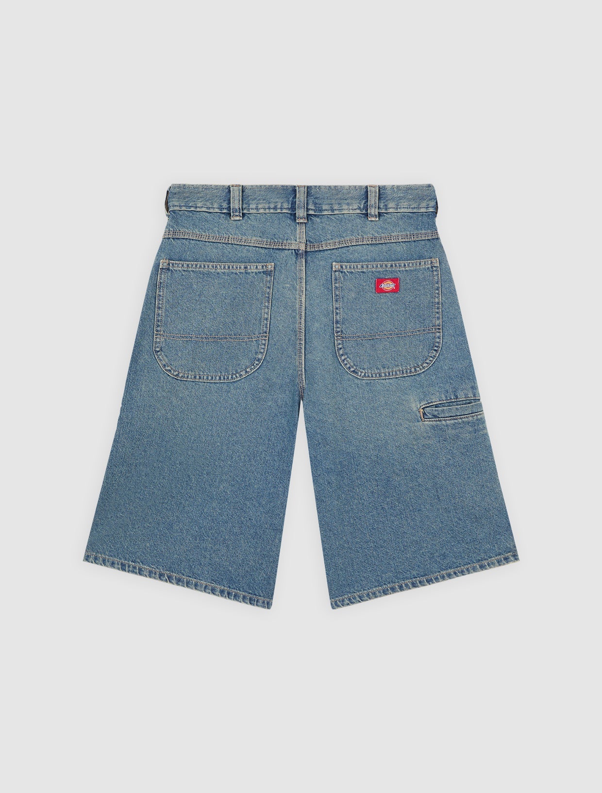 Dickies 958 13-Inch Loose Short Khaki Tinted Blue