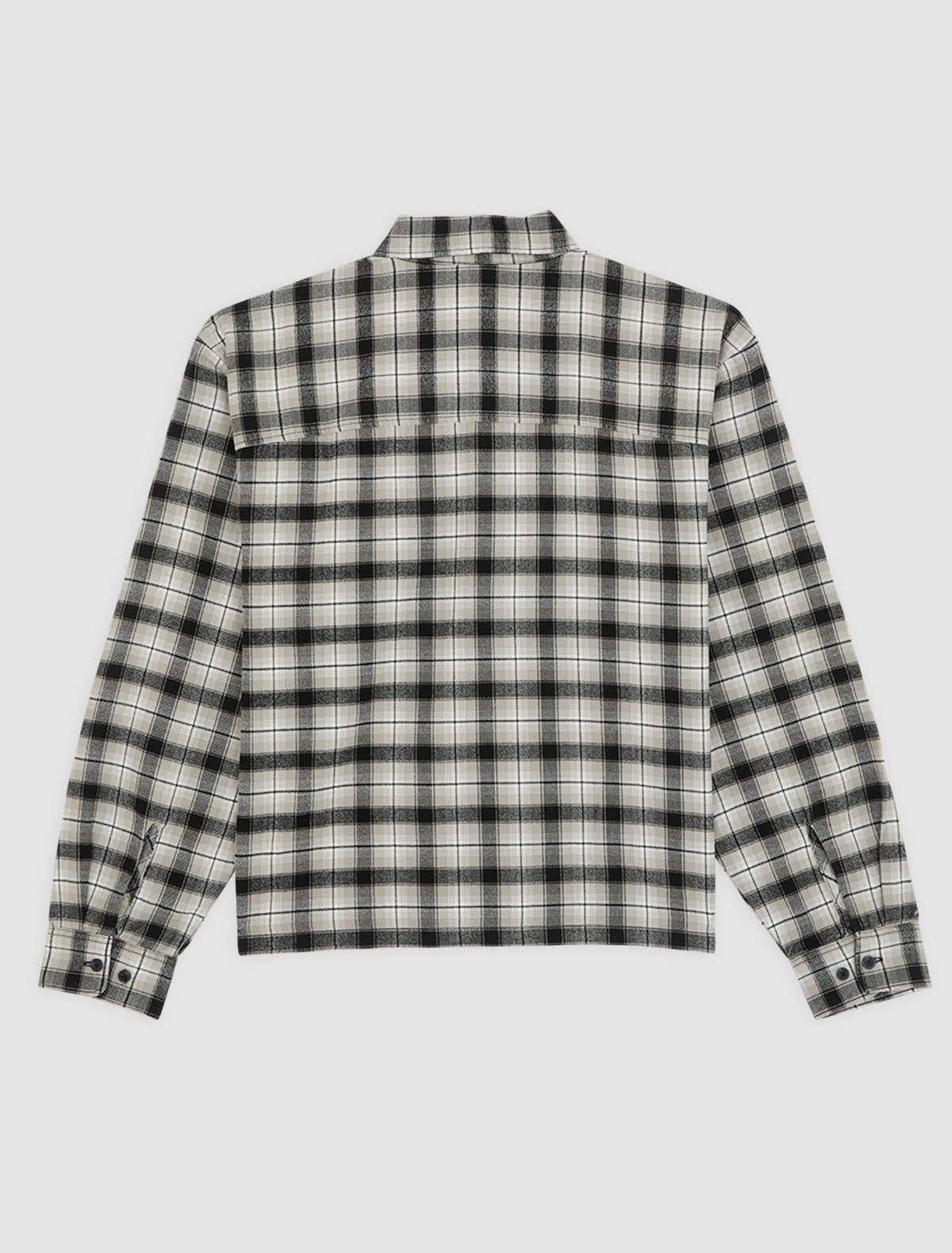 Dickies Jerome Cropped Flannel Shirt Black
