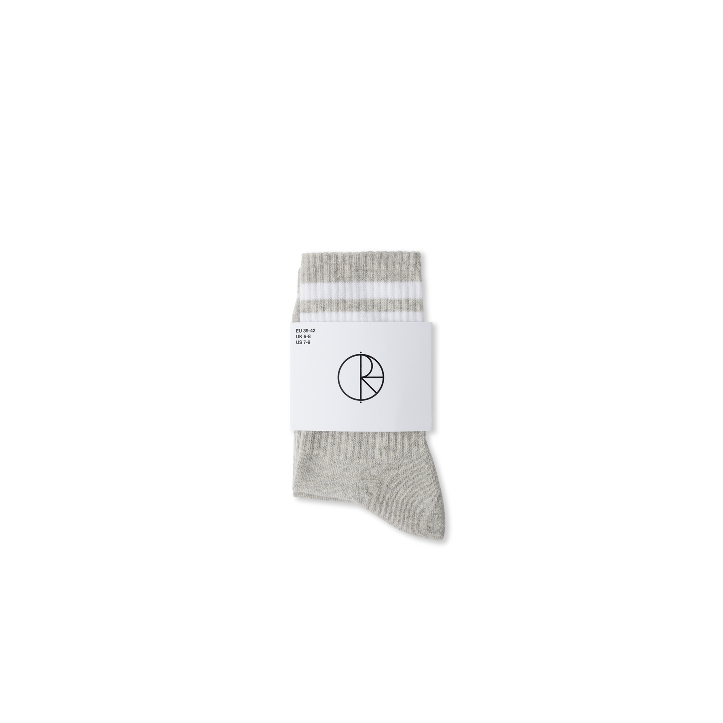 Polar Happy Sad Socks Heather Grey