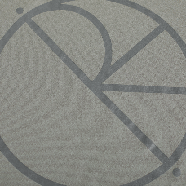 Polar Contrast Stroke Logo T-Shirt Grey