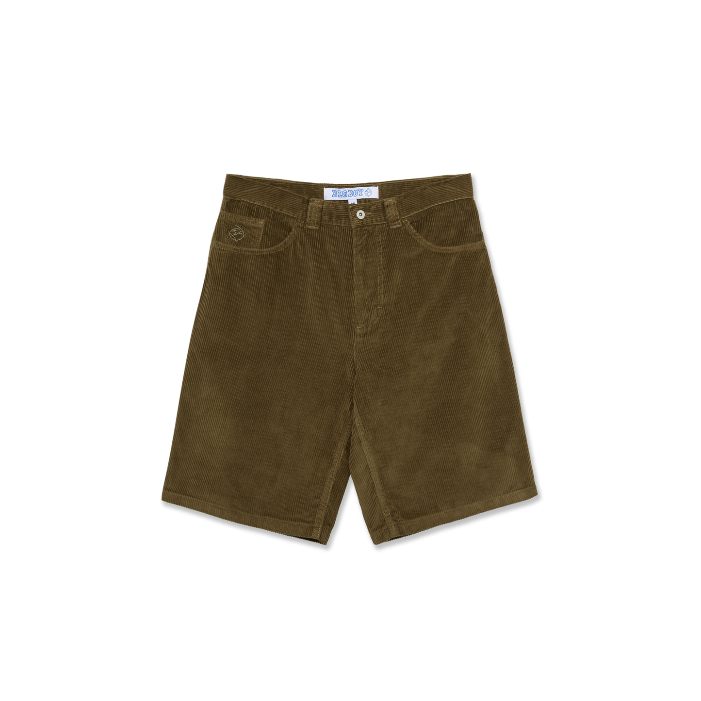 Polar Big Boy Cord Shorts - Brass