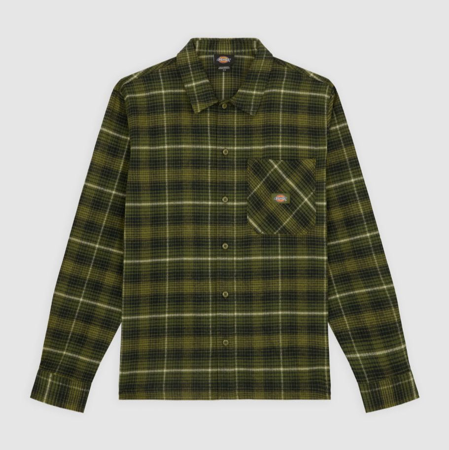 Dickies Forest Check Shirt Green