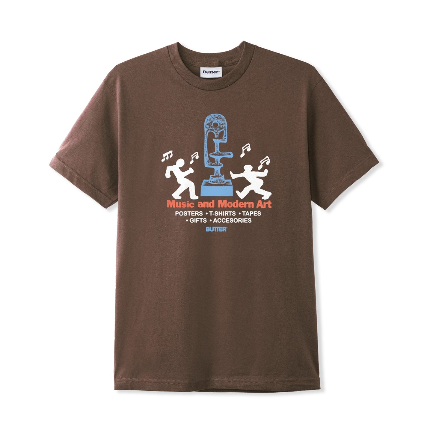 Butter Goods Gallery Tee Brown