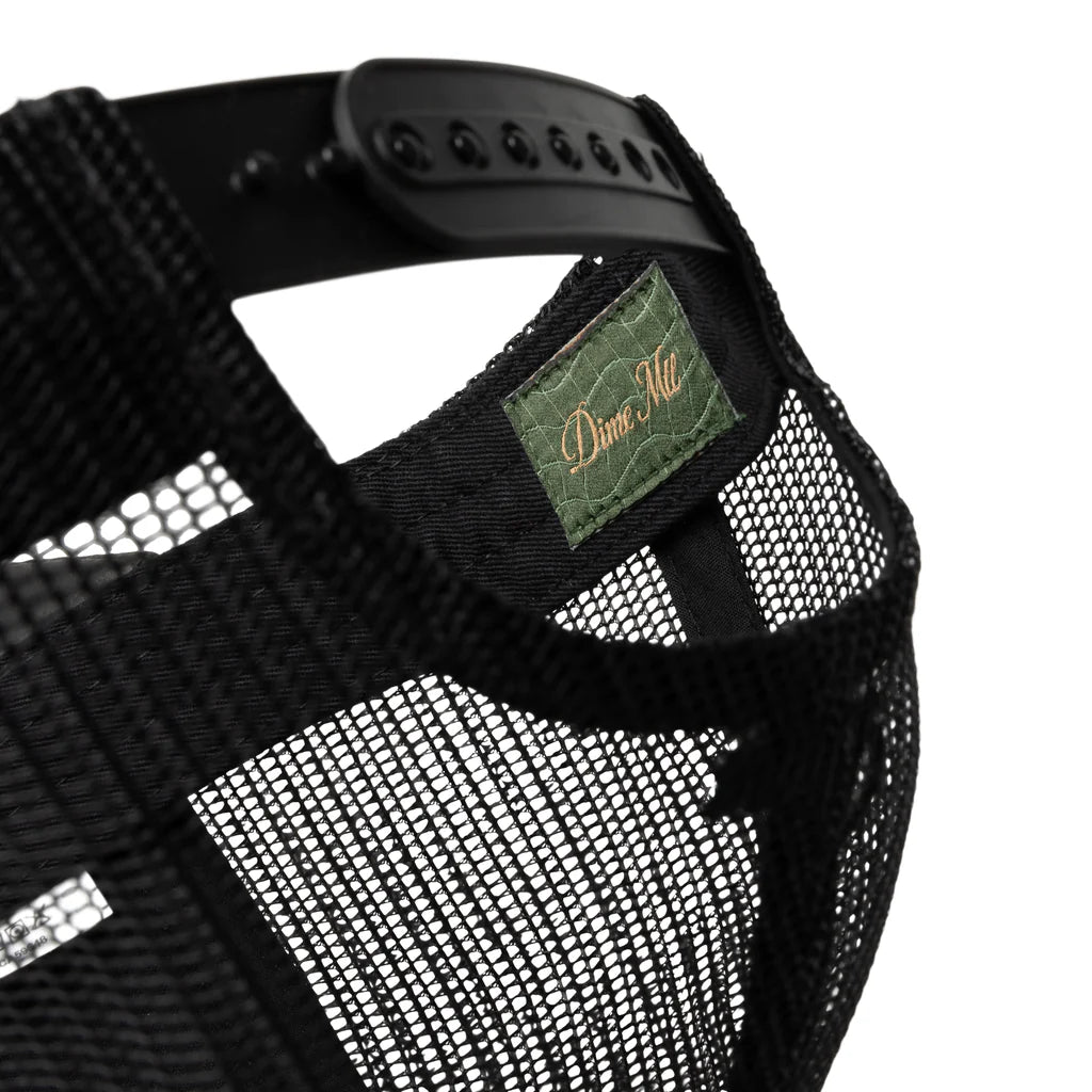 Dime Vortex Trucker Cap Black