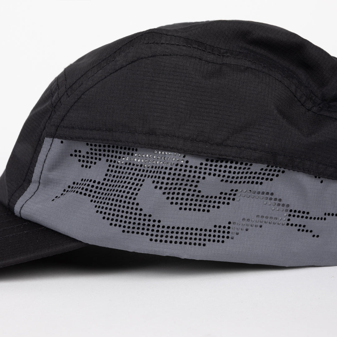 Dime Perforated Tech Cap Black