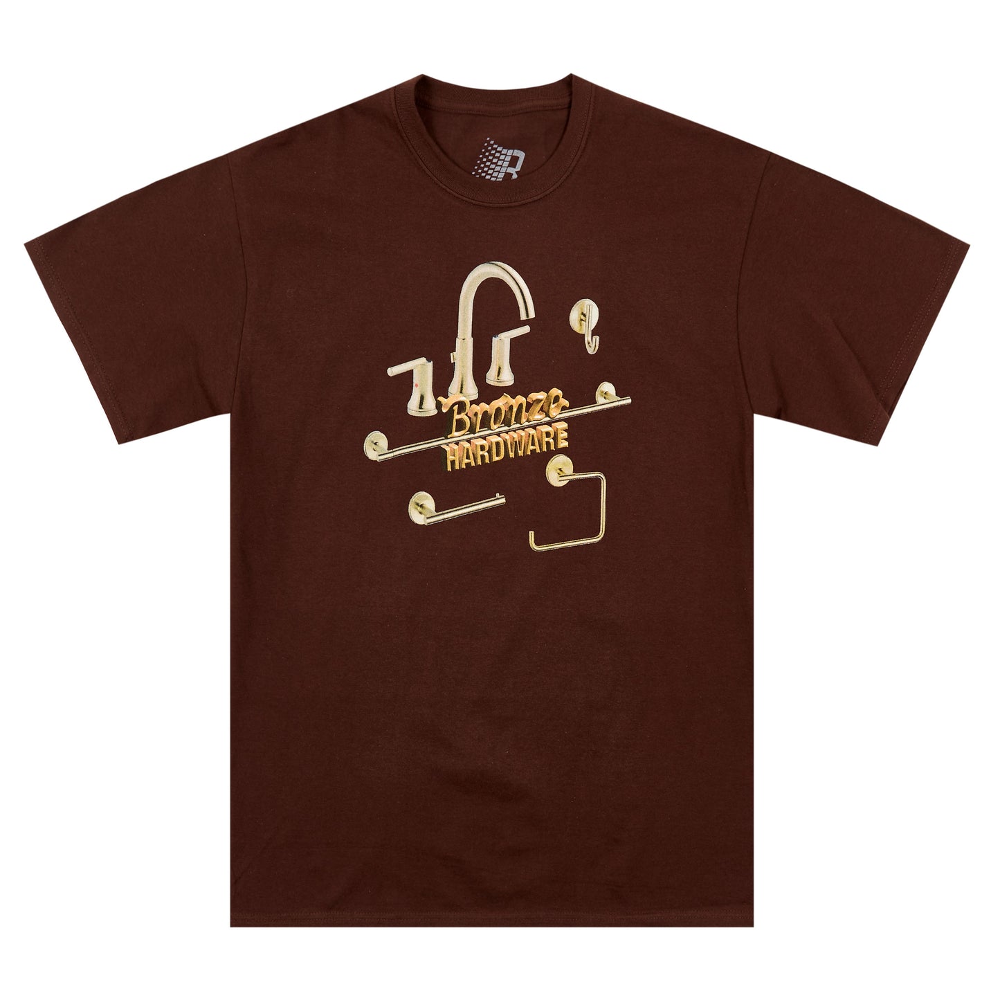 Bronze Let That Sink In Tee Brown