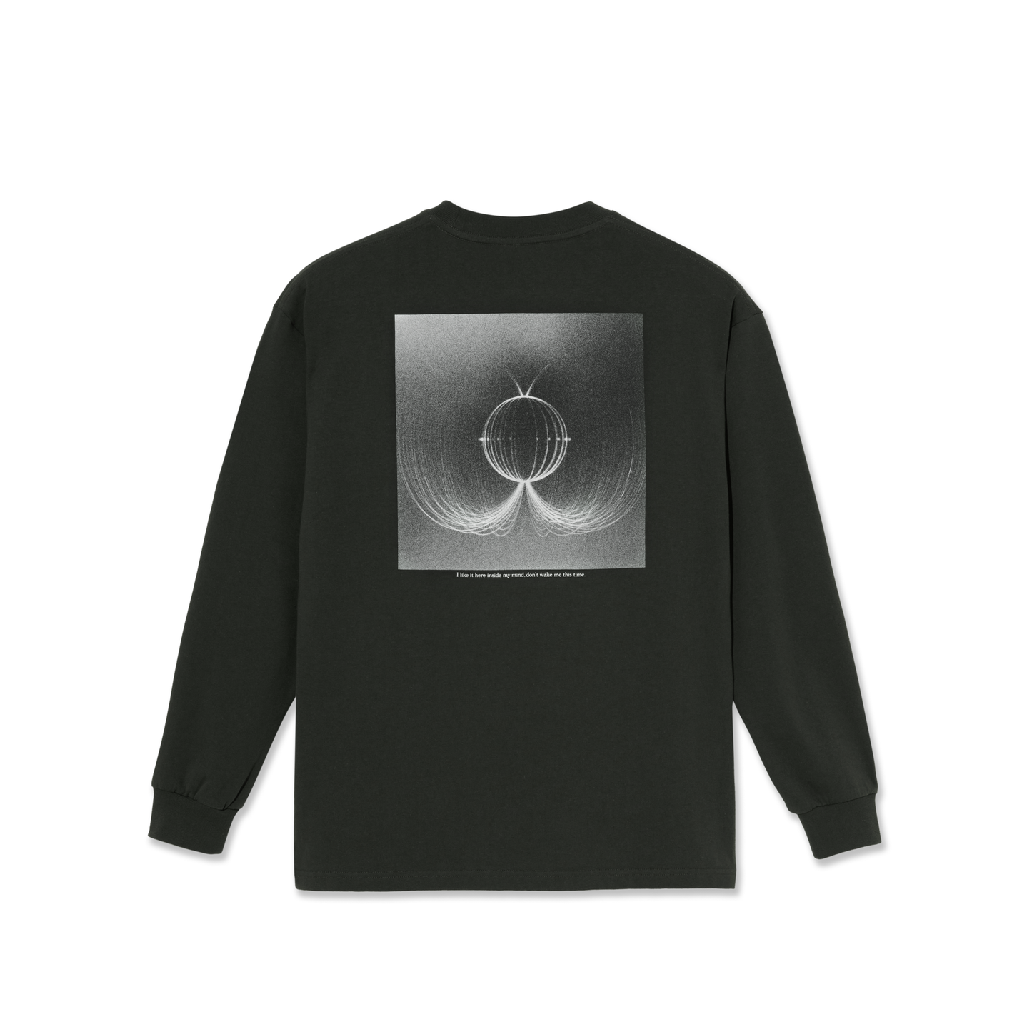 Polar Magnetic Field Ls Tee Dirty Black