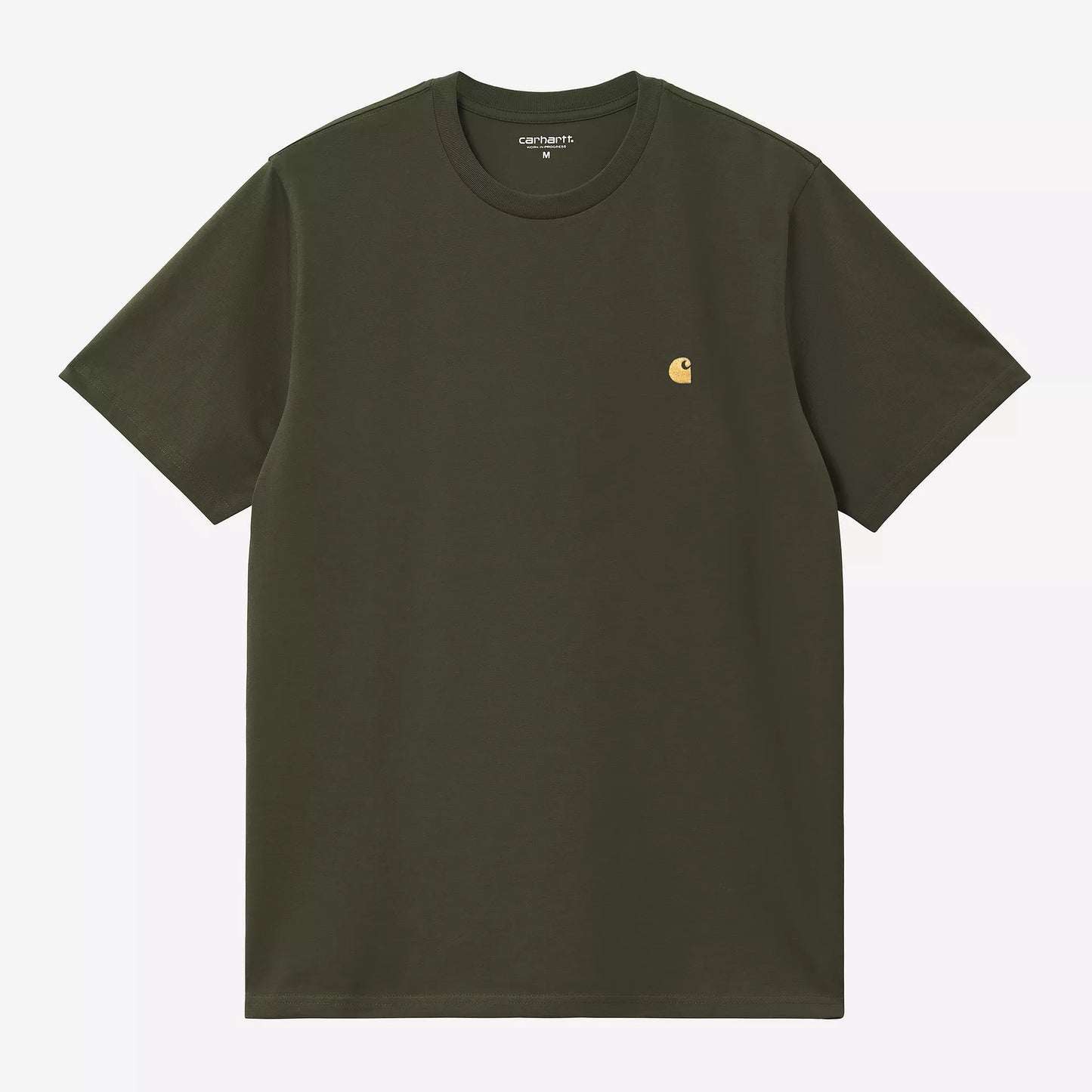 Carhartt WIP S/S Chase T-Shirt Olive / Gold