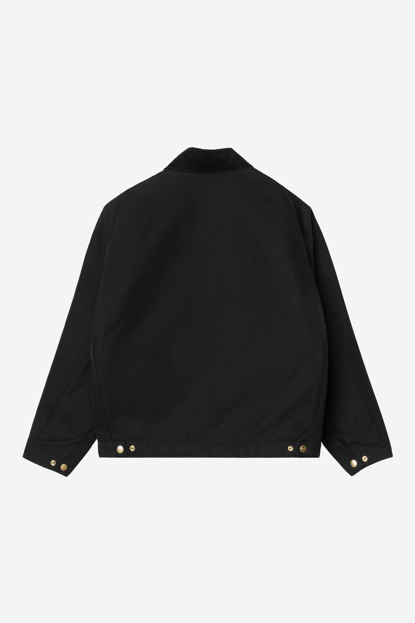 Carhartt WIP OG Detroit Jacket (Winter) Dearborn Canvas Black / Black, Rigid