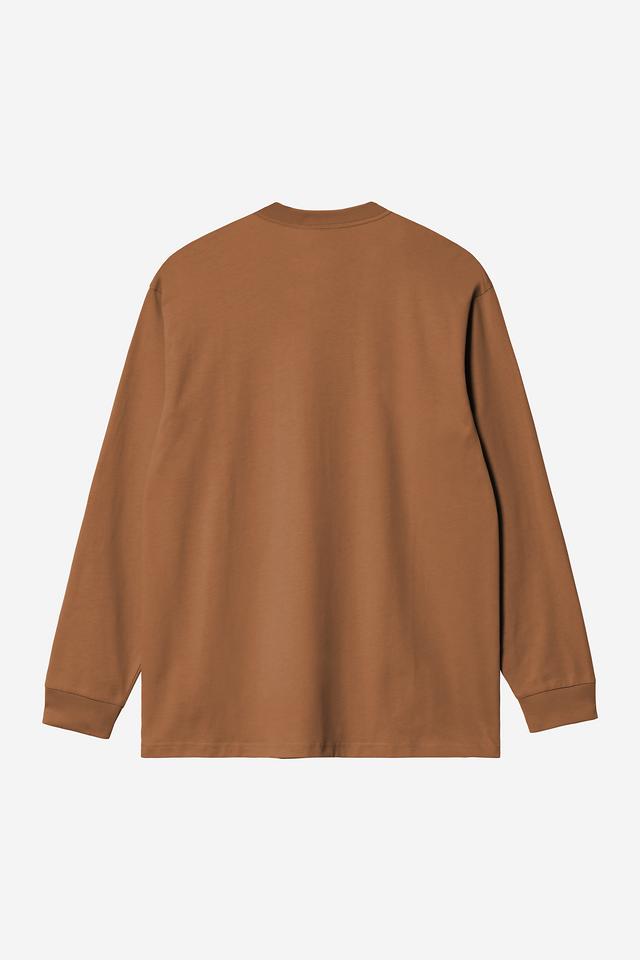Carhartt WIP L/S Pocket T-Shirt H Brown
