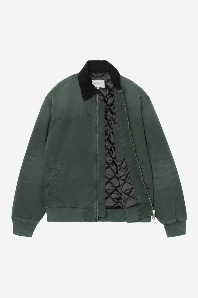 Carhartt WIP OG Santa Fe Jacket Raven / Black, Stone canvas