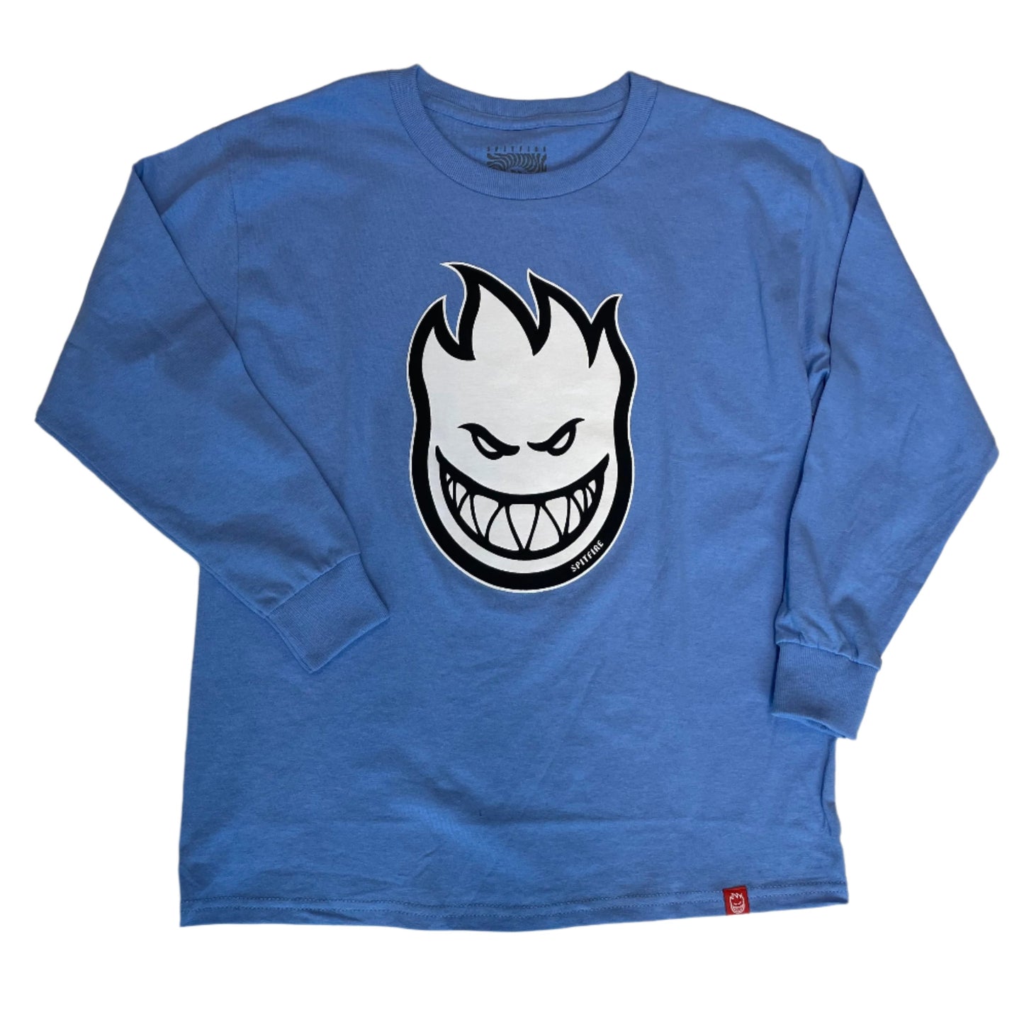 Spitfire Bighead Youth L/S Shirt Blue/White/Black
