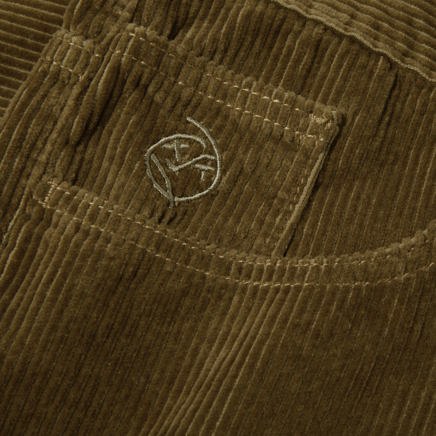 Polar Big Boy Cord Shorts - Brass