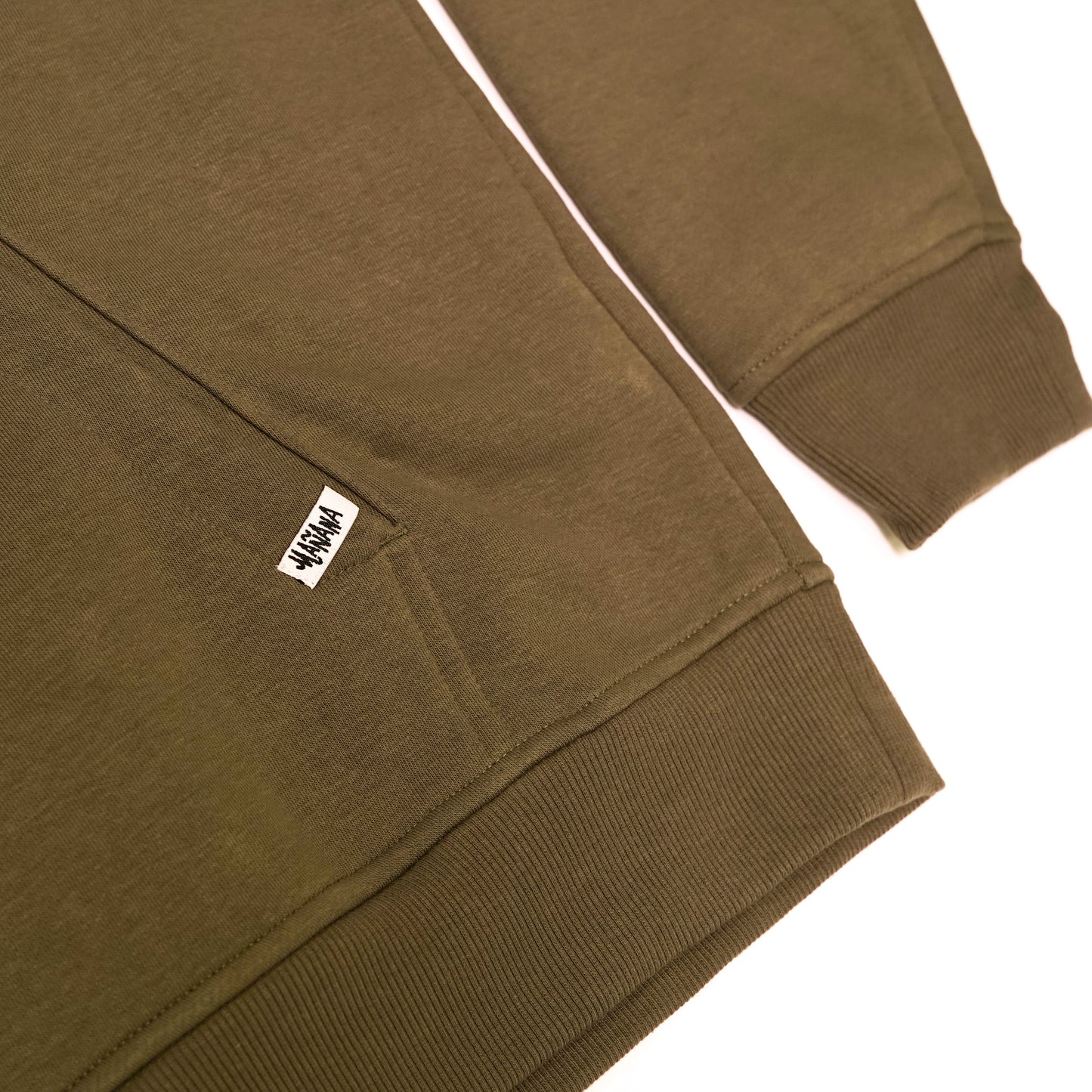 Mañana Throwie Hoodie Olive
