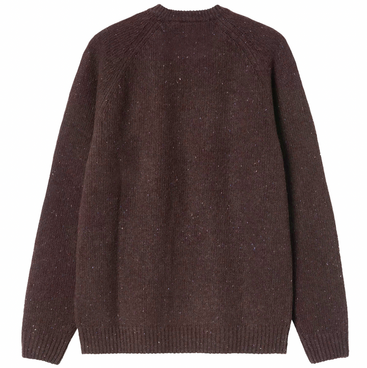 Carhartt WIP Anglistic Sweater Speckled Tobacco