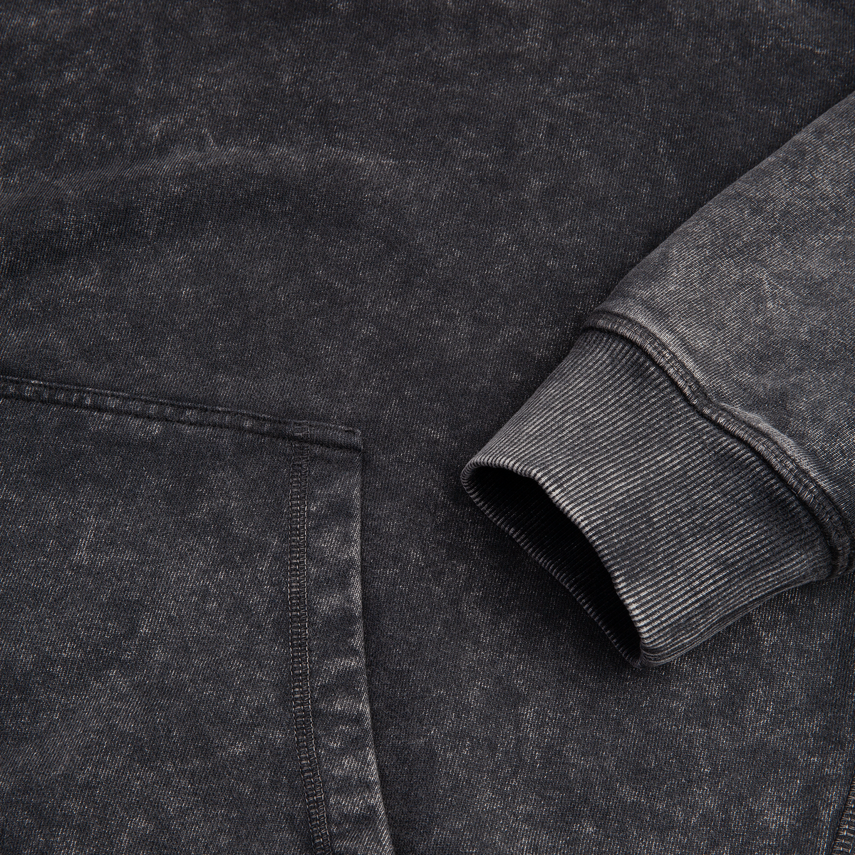 Polar Fade Frank Hoodie - Black
