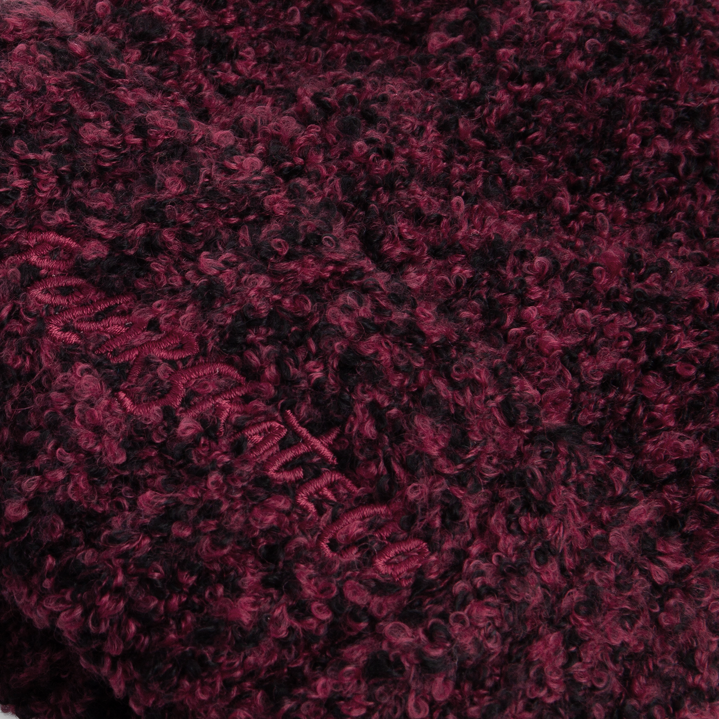 Polar Fluff Beanie - Wine/Red