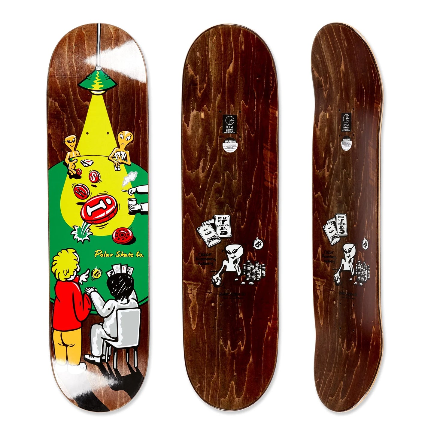 Polar Oskar Rozenberg Poker Face Deck 8.5"