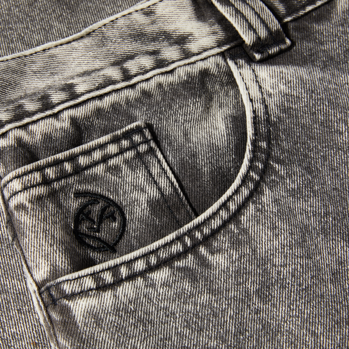 Polar Big Boy Jeans - Acid Black