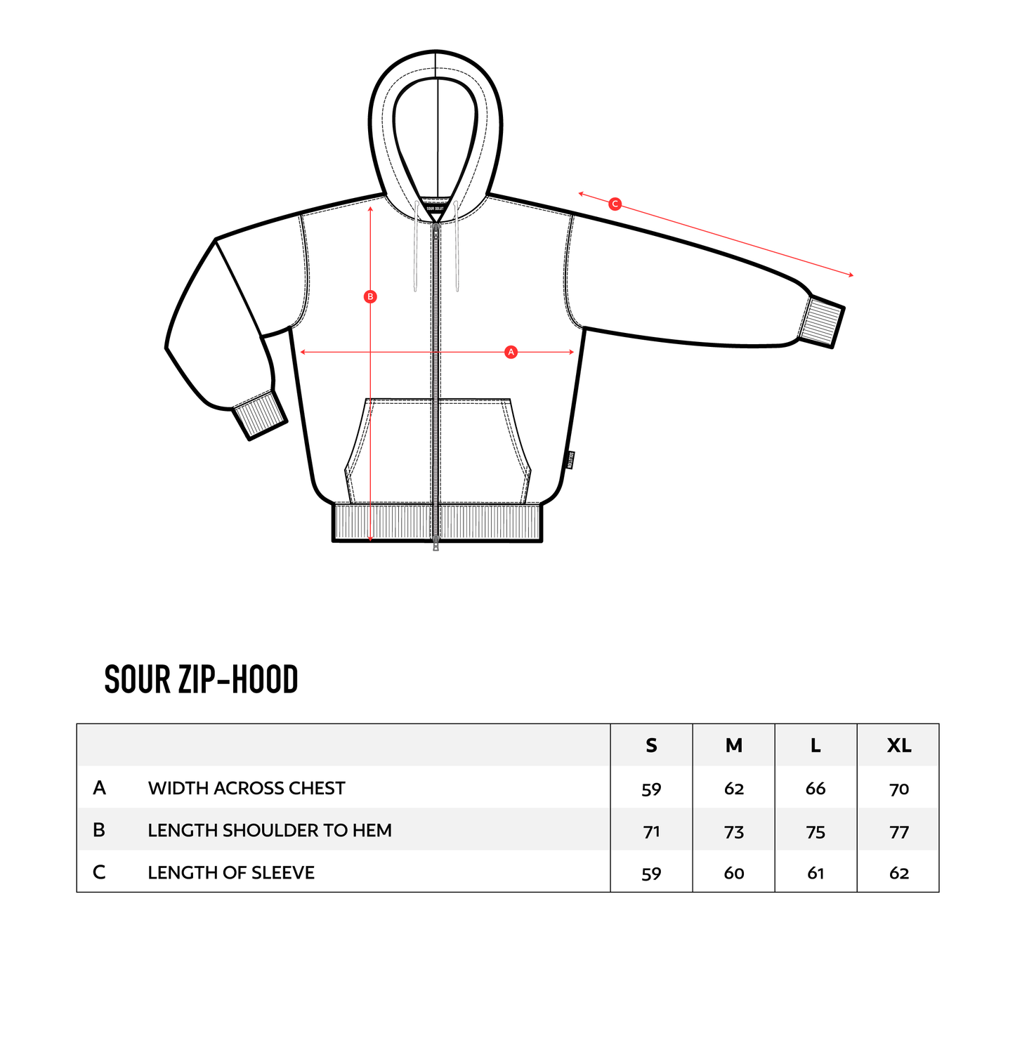 Sour Army Zip Hood – Camo