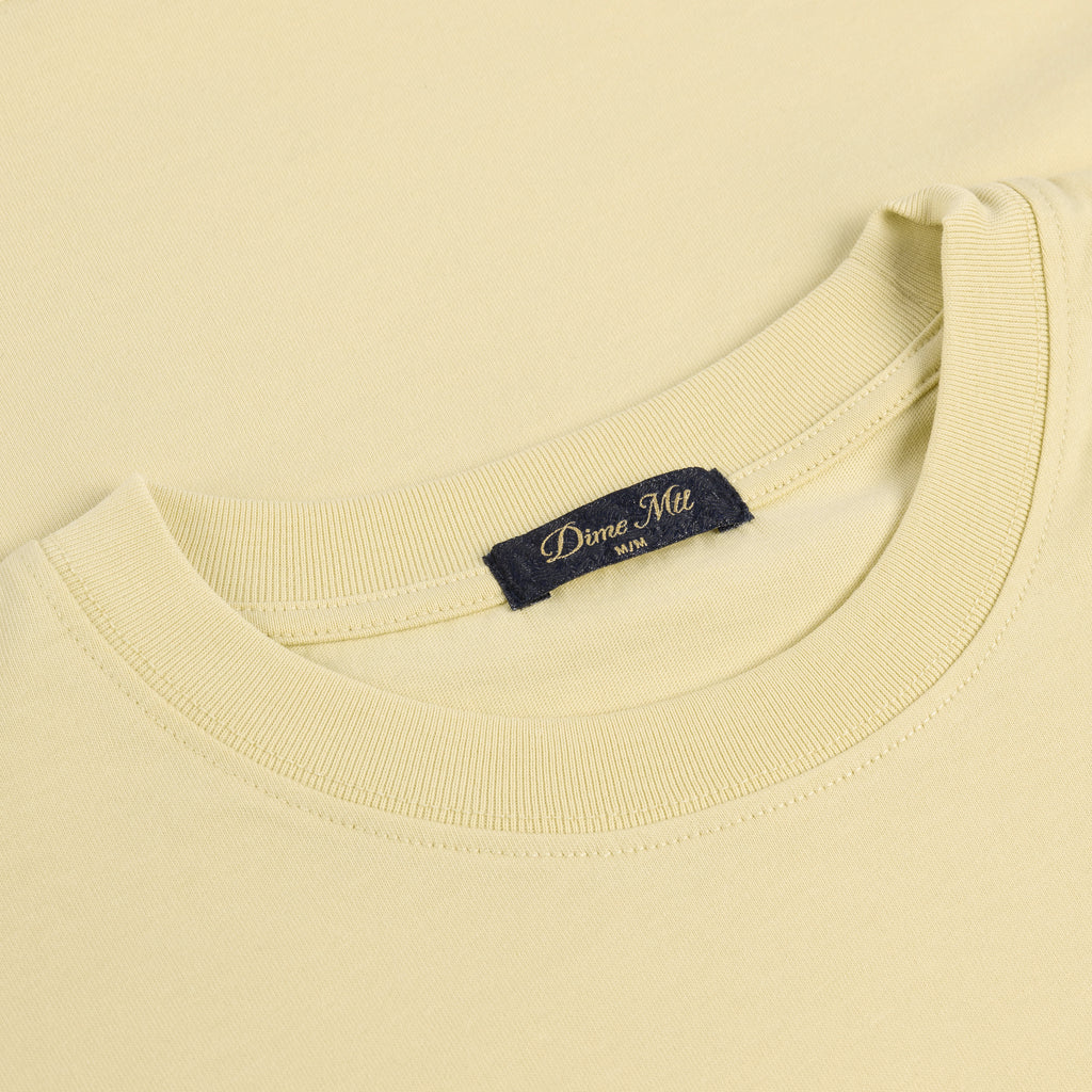 Dime Cursive Cloud T-Shirt Cloud Cream