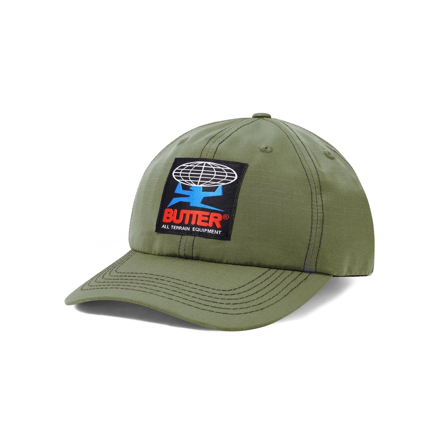 Butter Goods Terrain 6 Panel Cap Green