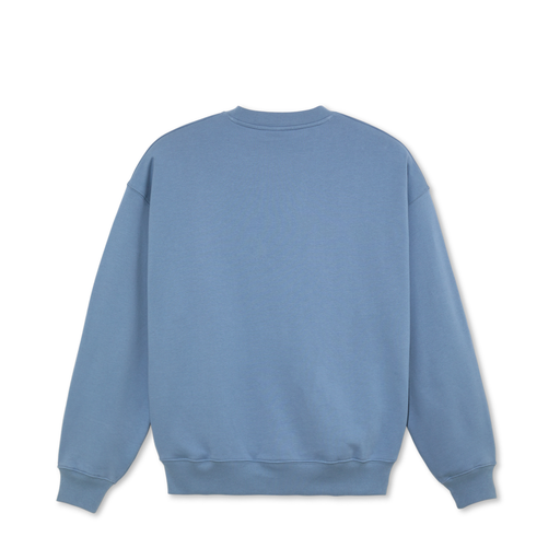 Polar Dave Crewneck Earthquake Oxford Blue
