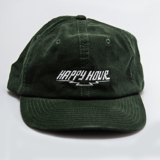 Happy Hour - Cord Cap Dark Olive