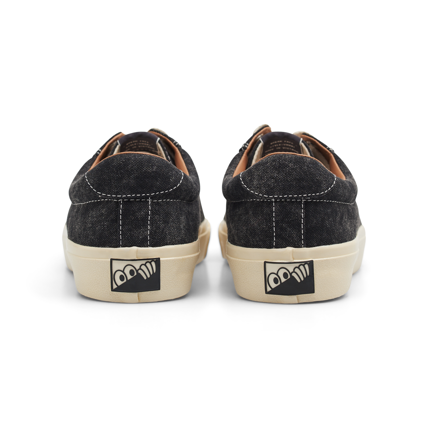 Last Resort VM001 Lo Canvas Washed Black/White