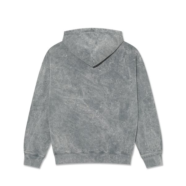 Polar Acid Frank Hoodie Surf Logo Grey